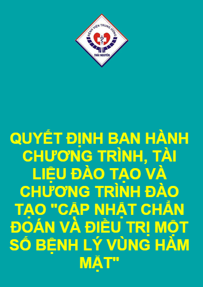 QUYẾT ĐỊNH BAN HÀNH CHƯƠNG TRÌNH, TÀI LIỆU ĐÀO TẠO VÀ CHƯƠNG TRÌNH ĐÀO TẠO 