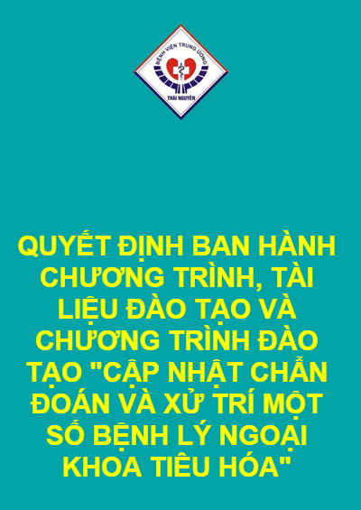 QUYẾT ĐỊNH BAN HÀNH CHƯƠNG TRÌNH, TÀI LIỆU ĐÀO TẠO VÀ CHƯƠNG TRÌNH ĐÀO TẠO 