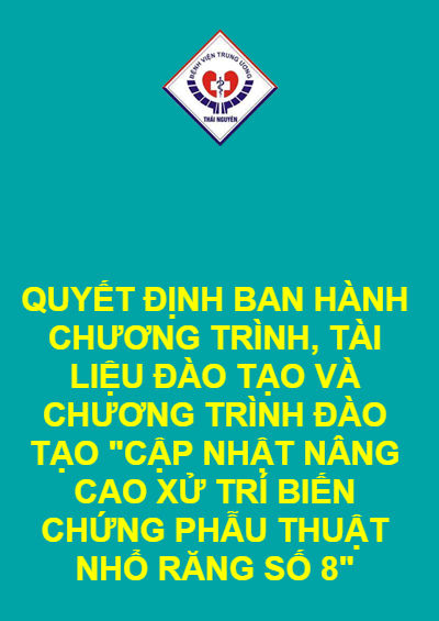 QUYẾT ĐỊNH BAN HÀNH CHƯƠNG TRÌNH, TÀI LIỆU ĐÀO TẠO VÀ CHƯƠNG TRÌNH ĐÀO TẠO 