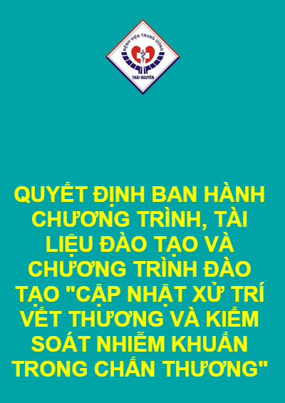 QUYẾT ĐỊNH BAN HÀNH CHƯƠNG TRÌNH, TÀI LIỆU ĐÀO TẠO VÀ CHƯƠNG TRÌNH ĐÀO TẠO 