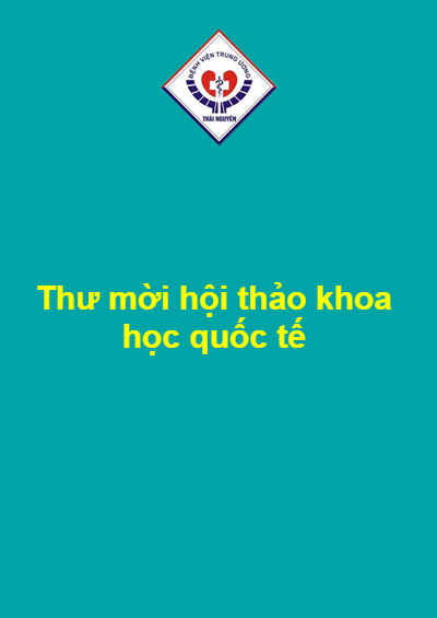Thư mời hội thảo khoa học quốc tế